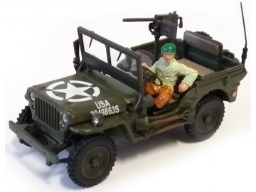 Cararama - Jeep Willys, US Armee, 1/43