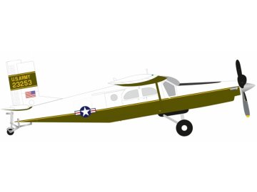 Herpa - Pilatus UV-20A (PC-6), US Army Aviation Detachment, Berlín, 1981, 1/72