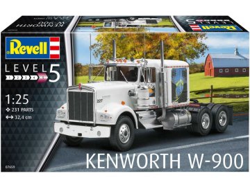 Revell - Kenworth W900, Plastic ModelKit 07659, 1/25
