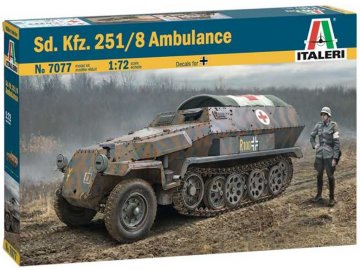 Italeri - Sd.Kfz. 251/8 "Hakl" Ambulance, Model Kit 7077 (1:72)