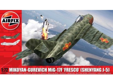 Airfix - Mikojan-Gurevič MiG-17 "Fresco", Classic Kit A03091, 1/72