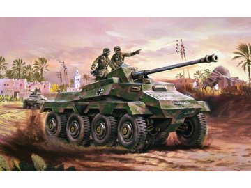 Airfix - SdKfz. 234/3 "Stummel", Classic Kit VINTAGE A01311V, 1/76