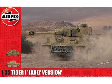 Airfix - Pz.Kpfw.VI Tiger I Early Production, Classic Kit A1357, 1/35