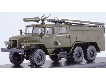 Start Scale Models - UrAL-43202 AC-40 PM-102B, Feuerwehrleute, 1/43