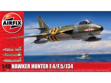 Airfix - Hawker Hunter F.4/F.5/J.34, Classic Kit A09189, 1/48
