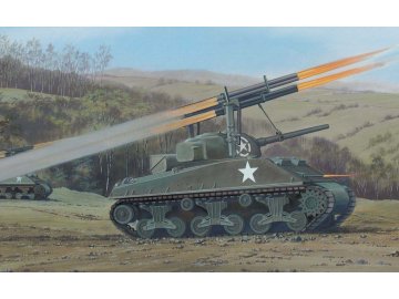 Airfix - M4 Sherman Calliope, Classic Kit VINTAGE A02334V, 1/76