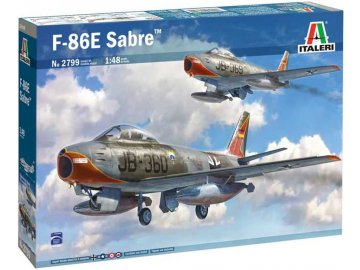 Italeri - North American F-86E Sabre, Model Kit 2799, 1/48