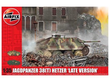 Airfix - Sd.Kfz.138 Jagdpanzer 38(t) Hetzer "Late Version", Classic Kit A1353, 1/35