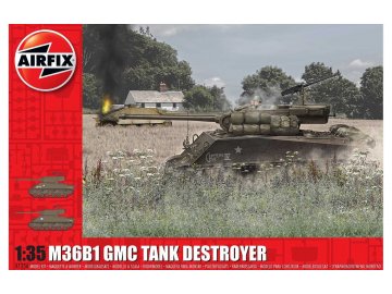 Airfix - M36B1 GMC Jackson, U.S. Army, Classic Kit A1356, 1/35