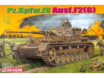 Dragon - Pz.Kpfw.IV Ausf.F2(G), Model Kit 7359, 1/72