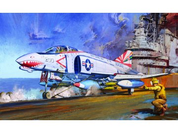 Academy McDonnell F-4B Phantom II, VF-111 SUNDOWNERS, Modell-Bausatz 12232, 1/48