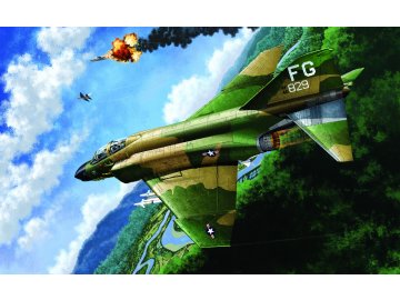 Academy - McDonnell F-4C Phantom II, USAF válka o Vietnamu, Model Kit 12294, 1/48