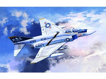 Academy - McDonnell F-4J Phantom II "VF-84 JOLLY ROGERS" , Model Kit 12305, 1/48