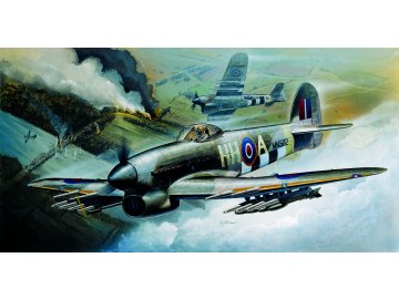 Academy - Hawker Typhoon Mk.IB, Bausatz 12462, 1/72