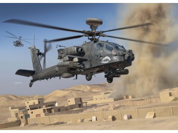 Academy - Hughes AH-64D Block II Apache, US Army, Modell-Bausatz 12551, 1/72