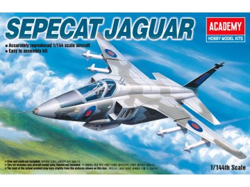 Academy - Sepecat Jaguar, Modell-Bausatz 12606, 1/144