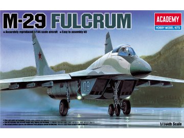 Academy - Mikoyan-Gurevich MiG-29 Fulcrum, Model Kit 12615, 1/144