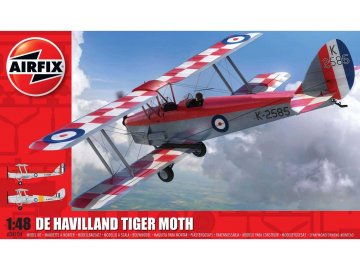 Airfix - de Havilland D.H.82a Tiger Moth, Classic Kit A04104, 1/48