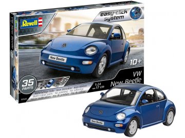 Revell - Volkswagen New Beetle, EasyClick 07643, 1/24