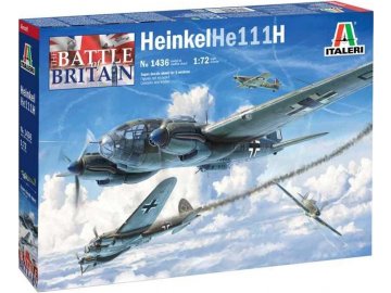 Italeri - Heinkel He-111H, Model Kit letadlo 1436, 1/72