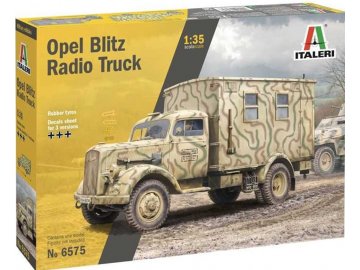 Italeri - Opel Blitz Radio Truck, Model Kit military 6575, 1/35