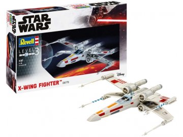 Revell - Star Wars - X-wing Fighter, Plastic ModelKit 06779, 1/57