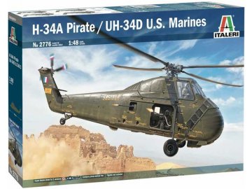 Italeri - Sikorsky H-34A Pirate / Sikorsky UH-34D, U.S. Marines, Modell-Bausatz 2776, 1/48