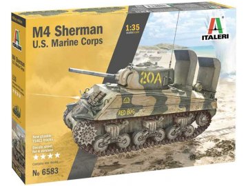 Italeri - M4 Sherman, United States Marine Corps, Modell-Bausatz 6583, 1/35