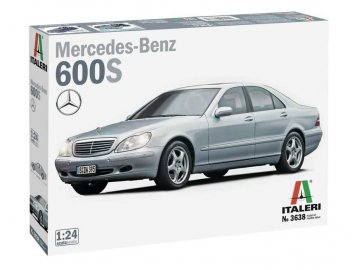 Italeri - Mercedes Benz 600S, Model Kit 3638, 1/24