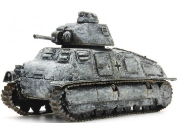 Artitec - Somua S35 Beutefahrzeug, Wehrmacht, winter camouflage, 1/87