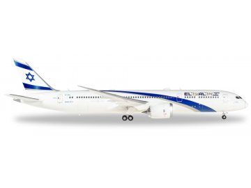 Herpa - Boeing B787-9, společnost El Al, Izrael, 1/200