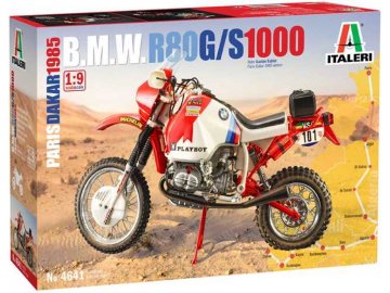 Italeri - BMW 1000, Rallye Paříž-Dakar 1985, Model Kit 4641, 1/9