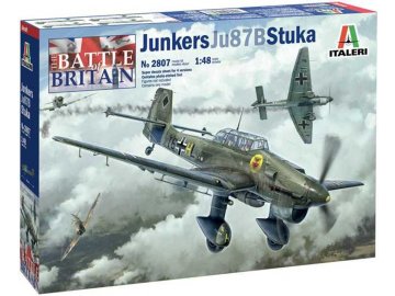 Italeri - Junkers Ju-87B Stuka, Battle of Britain 80th Anniversary, Model Kit 2807, 1/48