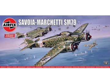 Airfix - Savoia-Marchetti SM.79 Sparviero, Classic Kit VINTAGE A04007V, 1/72