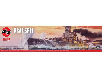 Airfix - Admiral Graf Spee, Classic Kit VINTAGE A04211V, 1/600