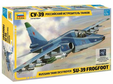 Zvezda - Sukhoi SU-39, Modell-Bausatz Flugzeug 7217, 1/72