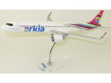 Magnifier - Airbus 321neo, carrier Arkia "Fuchsia" 4X-AGH, Israel, 1/200
