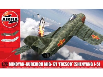 Airfix - Mikoyan-Gurevich MiG-17 'Fresco', Model Kit AX03091, 1/72