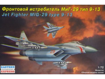Eastern Express - Mikojan-Gurevič MiG-29 "Fulcrum" Type 9-13,  Model Kit 72118, 1/72
