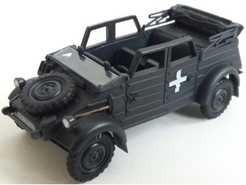 Cararama - Volkswagen Typ 82 Kübelwagen 4x4, Wehrmacht, 1/43