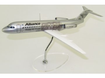 Magnifying glass - Fokker 70, Alliance Airlines "100th Anniversary of the 1st Aerial Flight England - Australia", Australia, 1/100