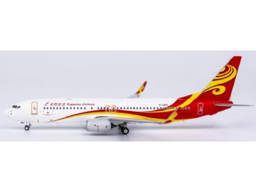 NG Model - Boeing 737-800/w, Hainan Airlines carrier B-1729 with scimitar winglets; with Air China's nose, China, 1/400