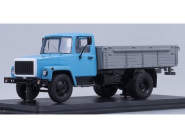 Start Scale Models - GAZ-3307, Lastkahn (blau-grau), 1/43