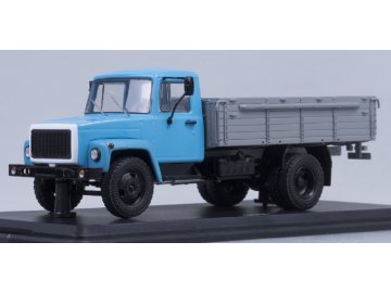 Start Scale Models - GAZ-3307, valník (modro-šedá), 1/43