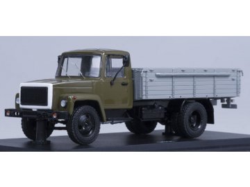 Start Scale Models - GAZ-3307, Lastkraftwagen (khaki-grau), 1/43