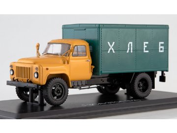 Start Scale Models - GZSA-3709 (GAZ-52), bakery wagon (beige-green), 1/43