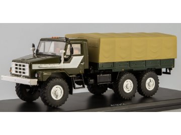 Start Scale Models - UrAL-43223, nákladní s plachtou, 1/43