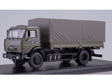 Start Scale Models - KAMAZ-43253, nákladní s plachtou, Rusko, 1/43