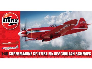 Airfix - Supermarine Spitfire MkXIV Civilian Schemes, Classic Kit A05139, 1/48