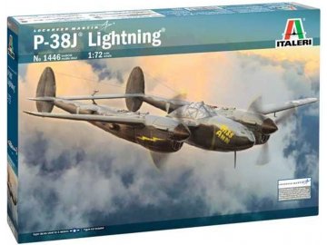 Italeri - P-38J "Lightning", Model Kit letadlo 1446, 1/72